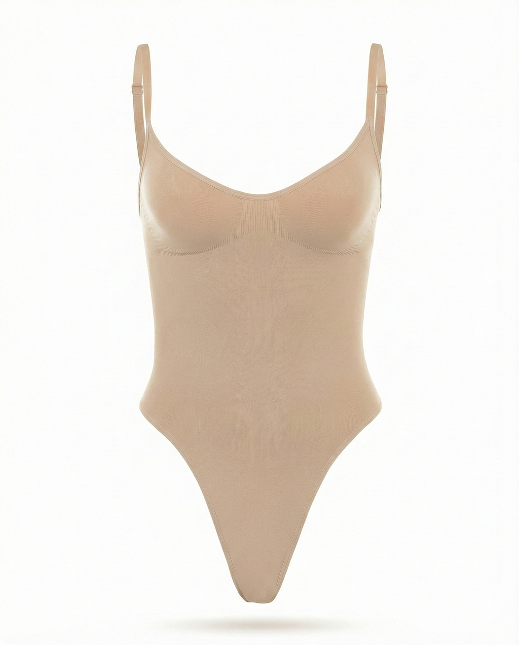 The Shape - Bodysuit i Krem Aprikos