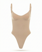 The Shape - Bodysuit i Krem Aprikos