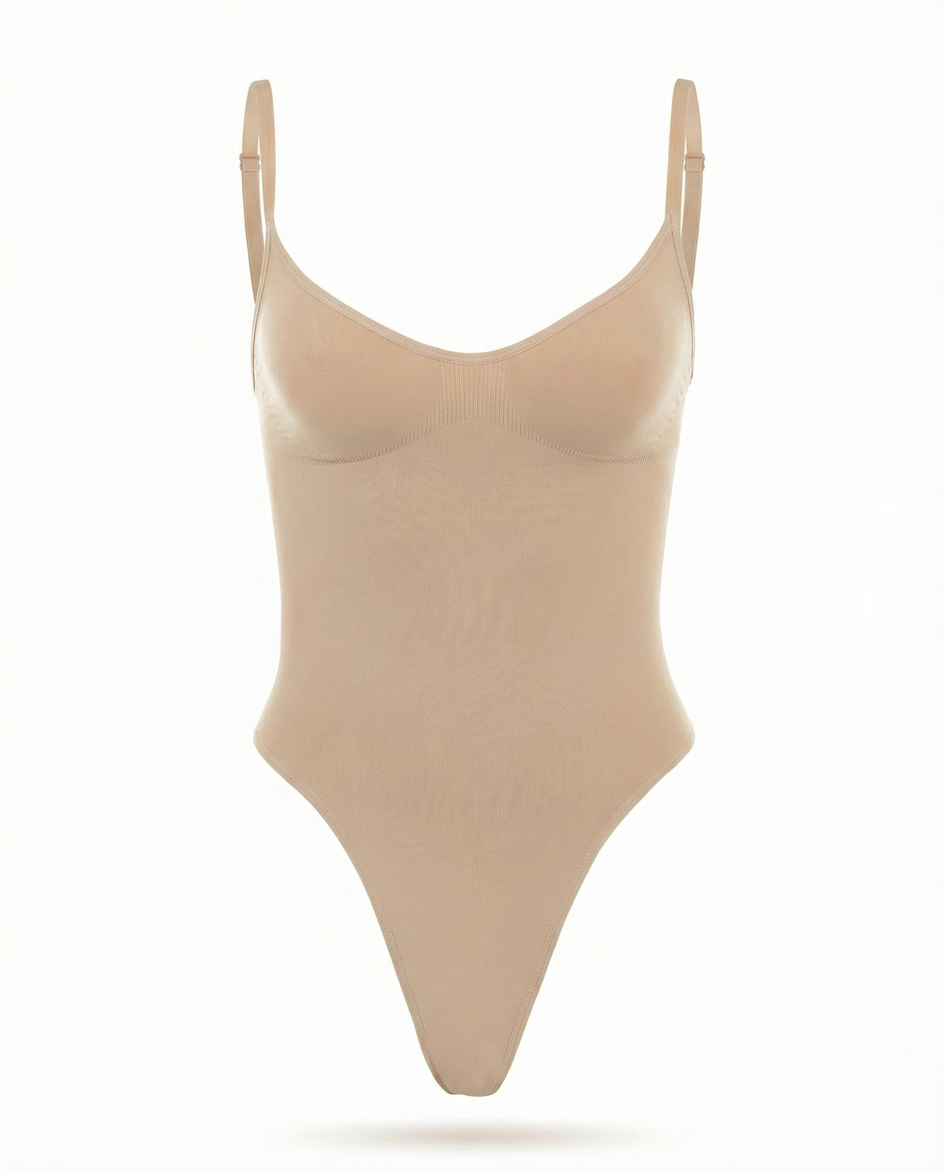 The Shape - Bodysuit i Krem Aprikos