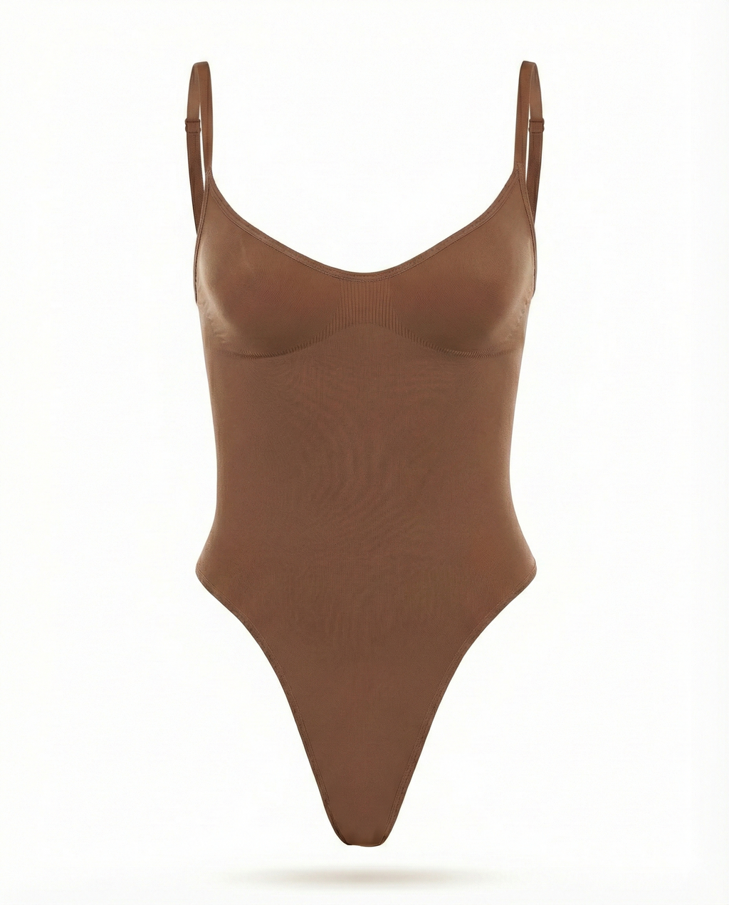 The Shape - Bodysuit i Lys Sjokolade