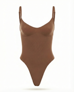 The Shape - Bodysuit i Lys Sjokolade