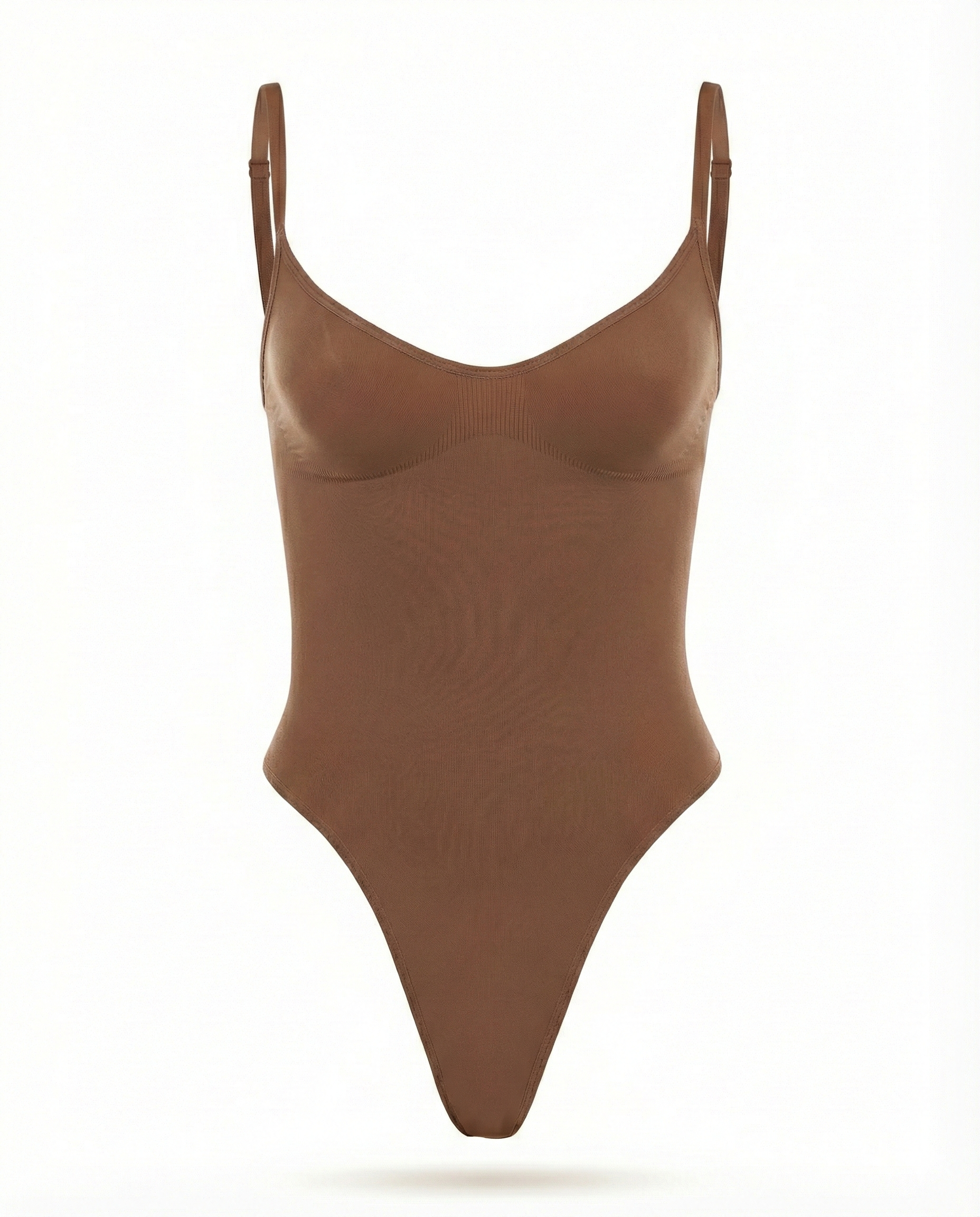 The Shape - Bodysuit i Lys Sjokolade